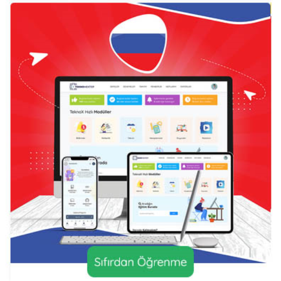 Rusça Eğitim Seti
